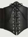 Cinturón Corsé Negro Gótico — vista adicional 1