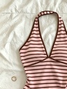 Top Halter Rosa de Rayas — vista adicional 2