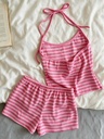 Conjunto 2PCS Rosa de Rayas — vista adicional 1