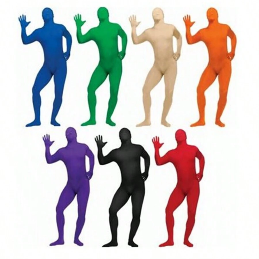 Mono Zentai Entallado de Cuerpo Completo - vista adicional 1