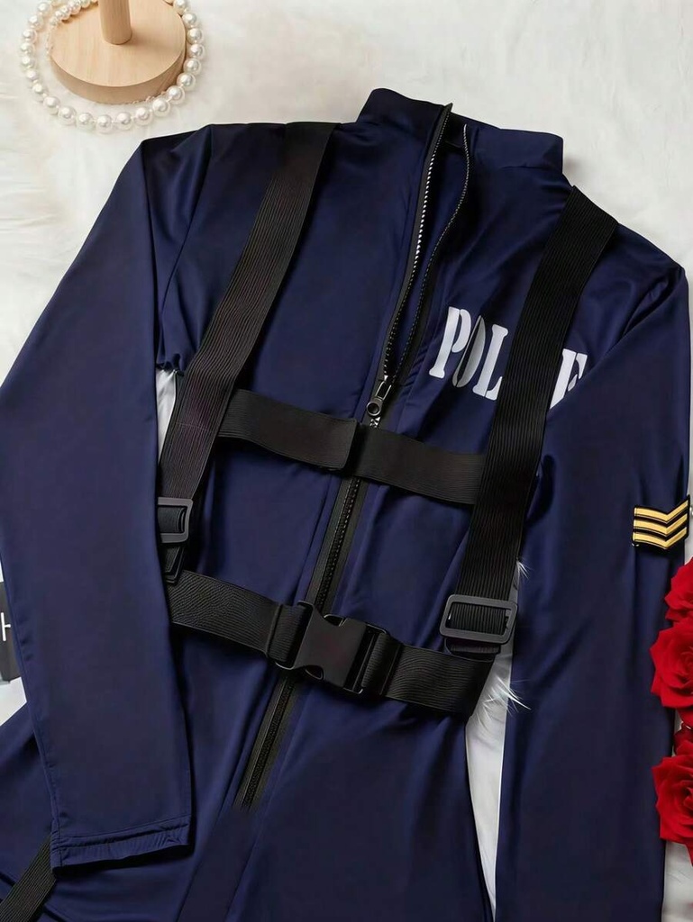 Disfraz de Policía Azul 2PCS — vista adicional 2