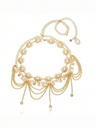 Set 2PCS de Cadenas de Cintura Doradas con Margaritas — vista adicional 3
