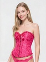 Corset Rosa Fucsia con Volantes — gallery 1