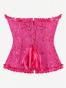 Corset Rosa Fucsia con Volantes — gallery 2