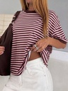 Camiseta Rosa a Rayas — vista 3