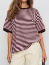 Camiseta Rosa a Rayas — vista 4