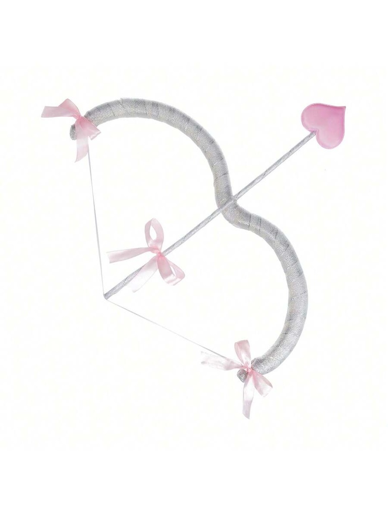 Set de Arco y Flecha de Cupido Rosa Bebé — vista 1