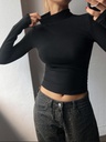 Blusa Negra Manga L — vista 2