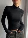 Blusa Negra Manga L — vista 3