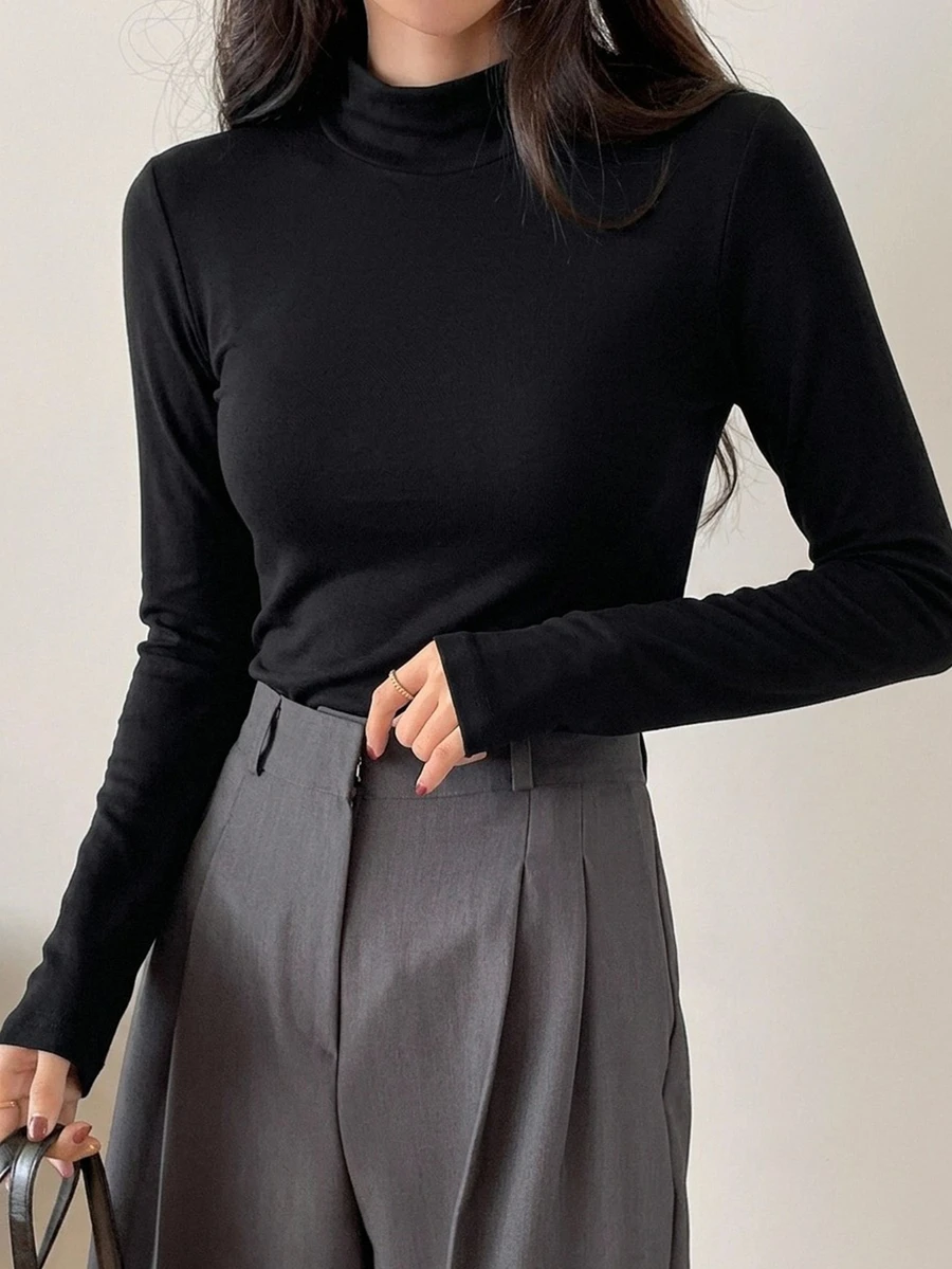 Blusa Negra Manga L — vista 5