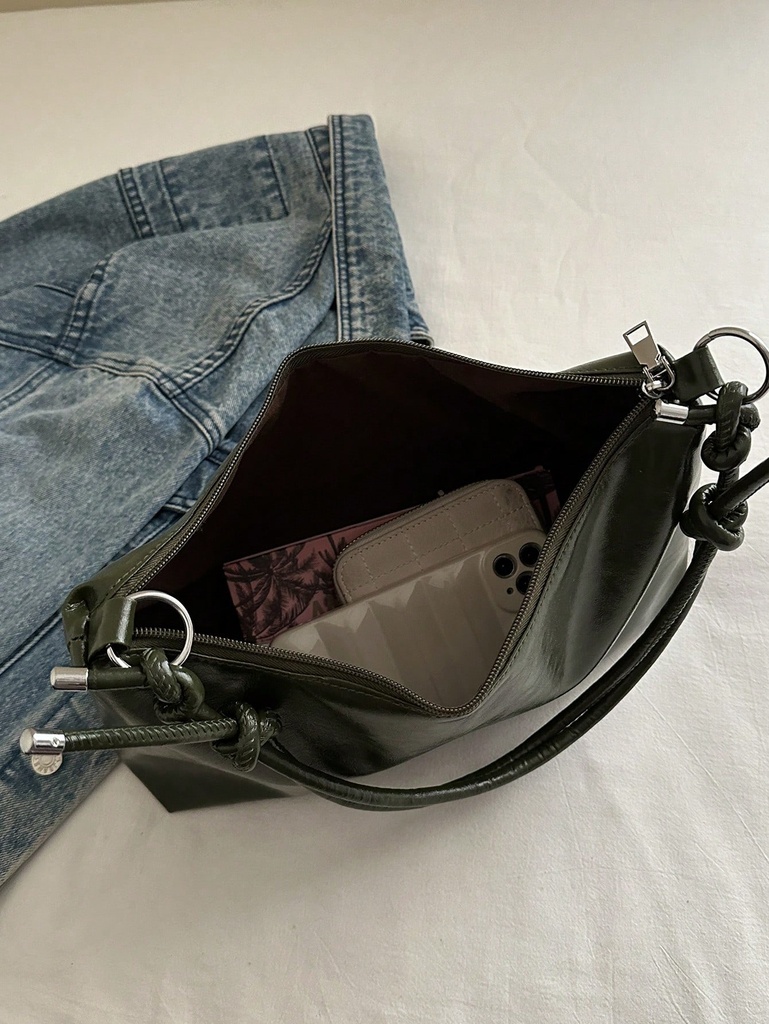 Bolso Crescent Verde — vista adicional 3