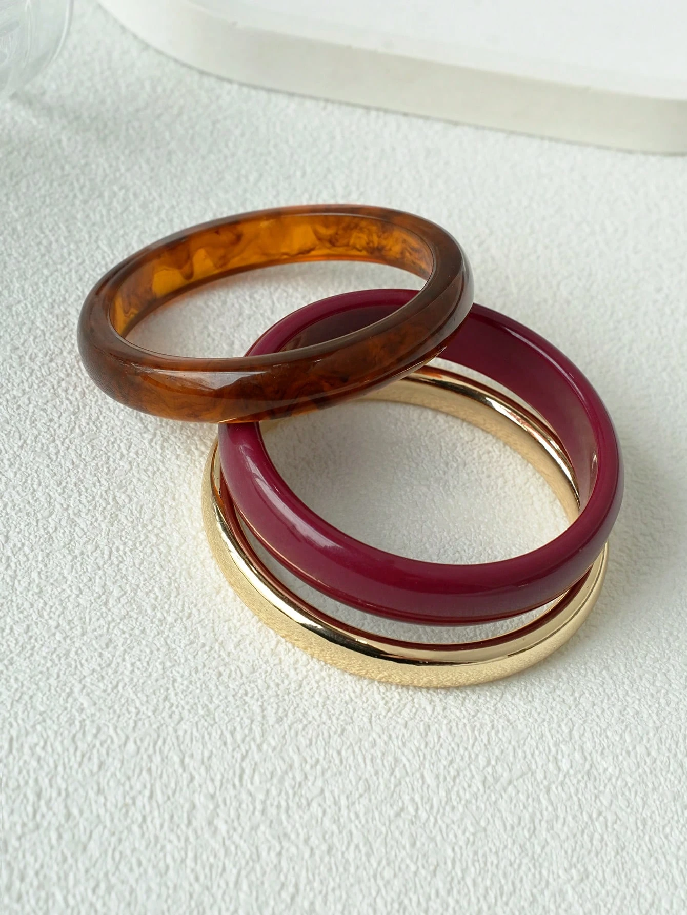 Set de 3 Pulseras Acrílicas Multicolor — vista adicional 3