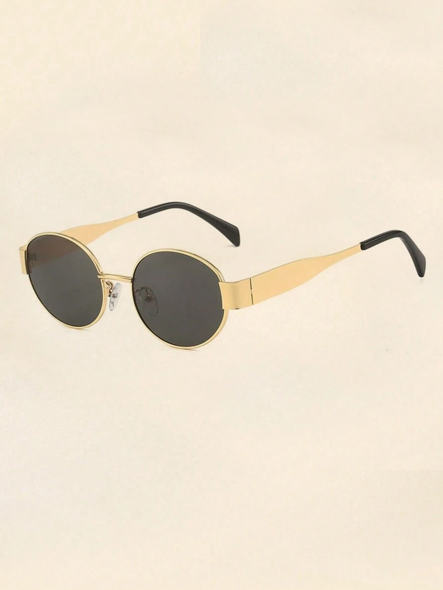 Set de 2 Lentes Ovalados con Marco Dorado — vista adicional 1