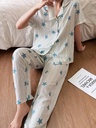 Pijama de Estrellas Azules con Rayas — vista 5