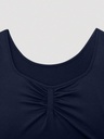 Bodysuit Azul Marino de Escote Corazón — vista 3