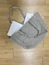 Bolso Casual Blanco y Negro 
