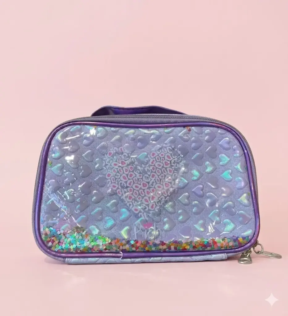 Bolso Cosmetiquera Corazones