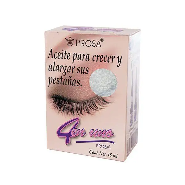 Aceite Alargador de Pestañas 4 en 1 