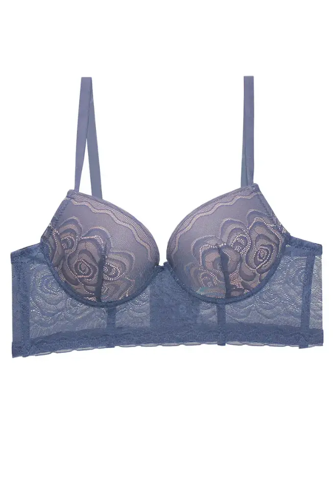 Bralette Floral de Encaje