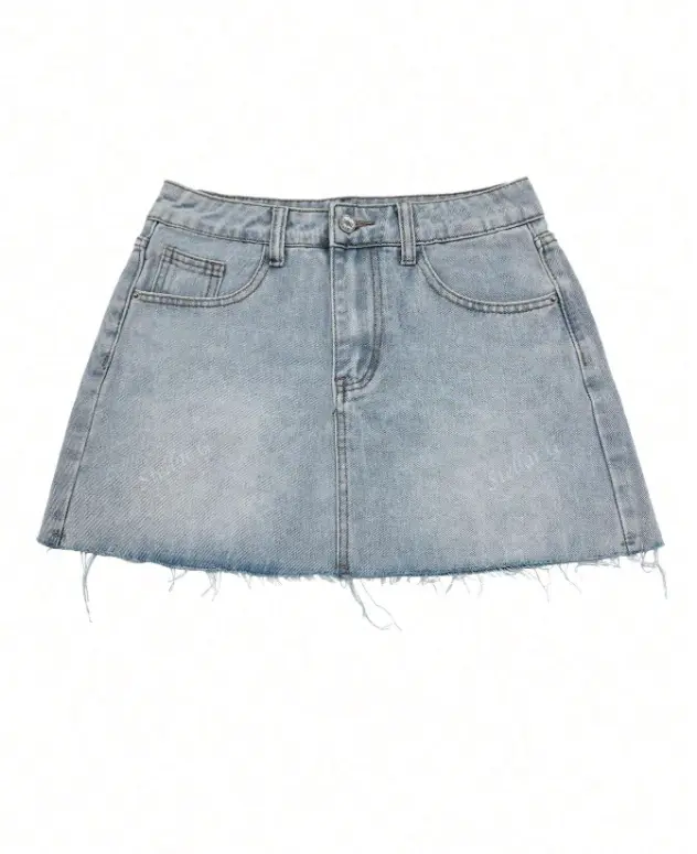 Falda Demin Azul Light 