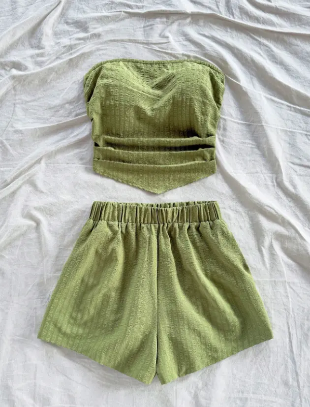 Conjunto Verde de Short 
