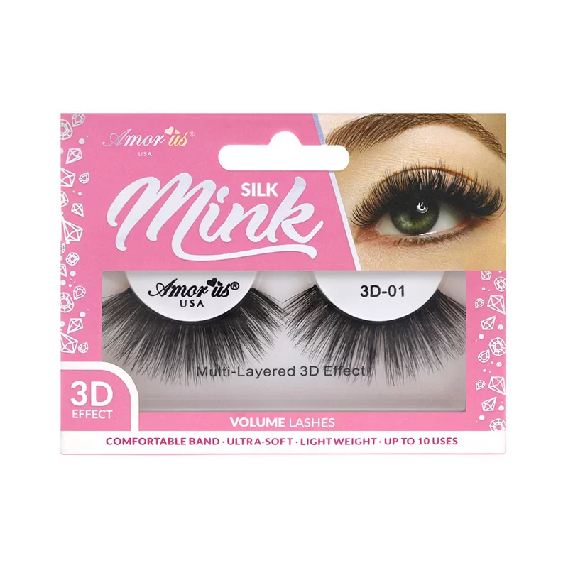 Pestañas SILK MINK 3D