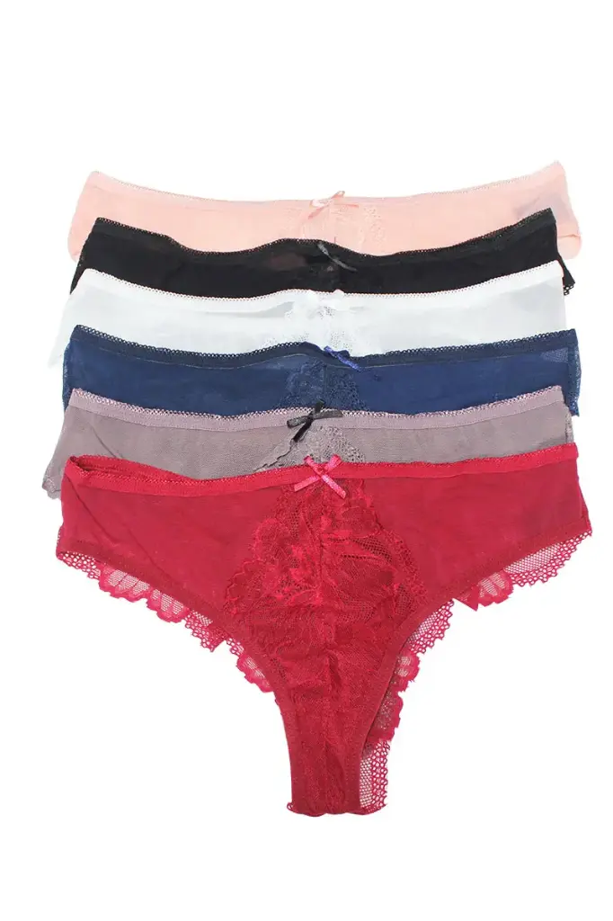 Tanga Elastica con Encaje