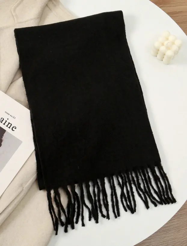 Bufanda Basica Negro 