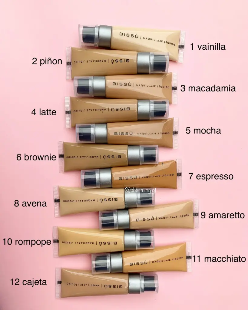 A1. Maquillaje Base Liquida Bissu 