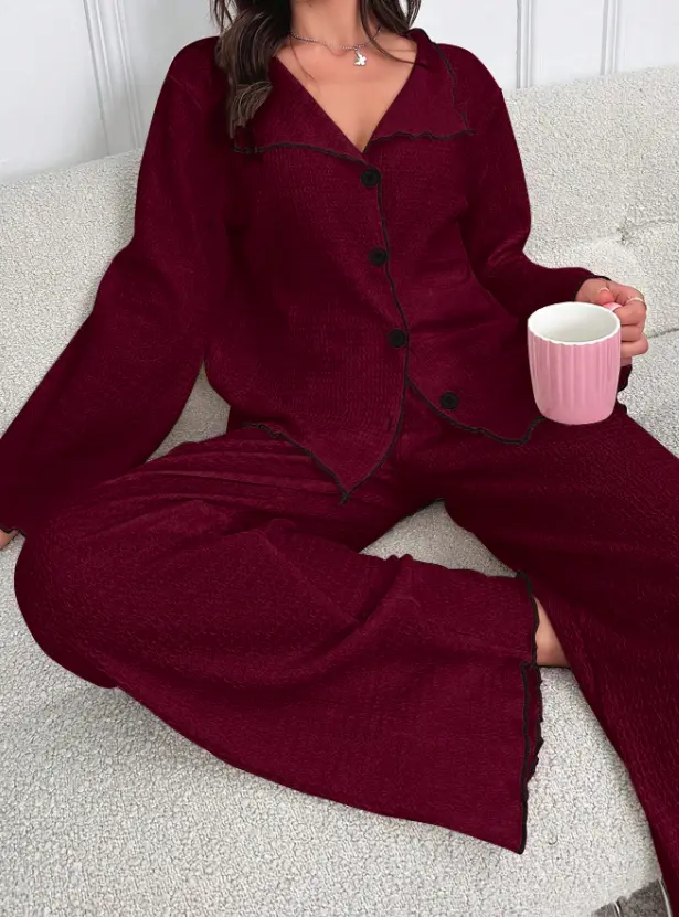 Set 2PCS Pijama Pantalon