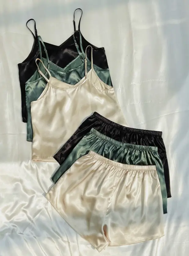 Set 2PCS Pijama Satin