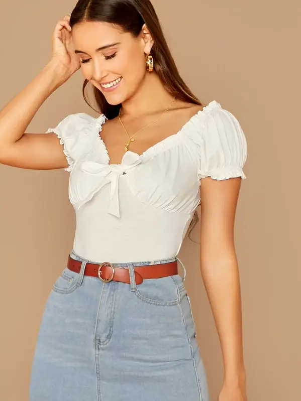 Blusa Manga Transparencia