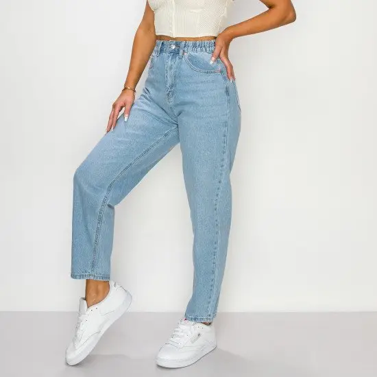 Pantalon Mom WAX JEANS