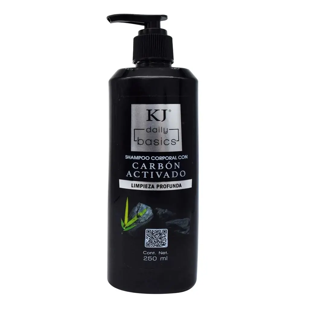 Shampoo Corporal Carbon Activado KJ
