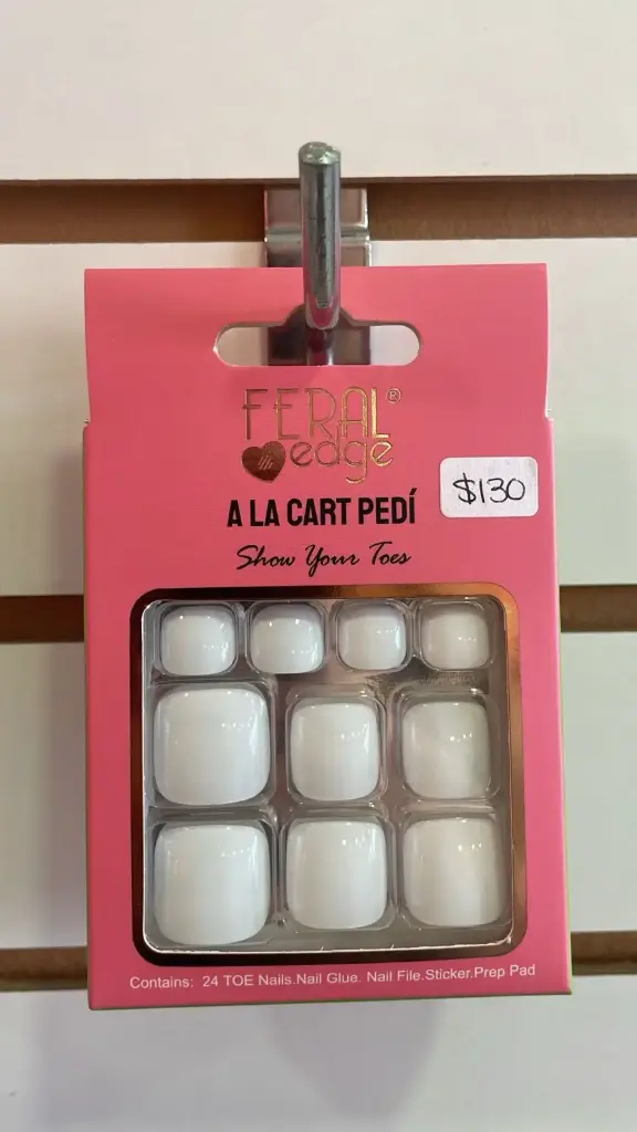 Set Uñas Postizas de Pies