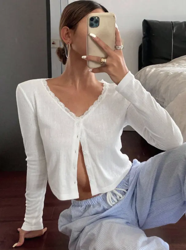 Blusa Ligera Botones 