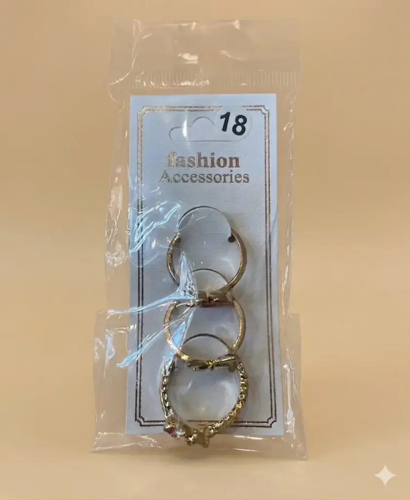 Paquete Anillos FASHION ACCESORIES