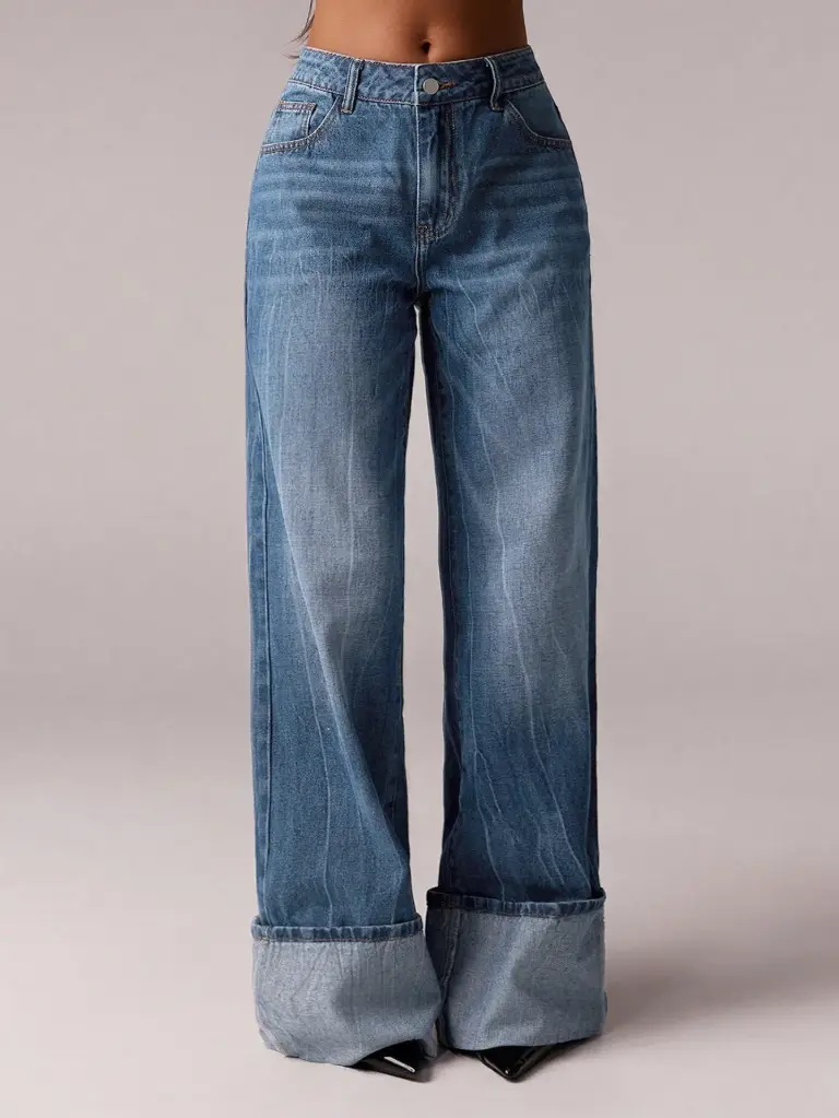 Pantalon Holgado Demin