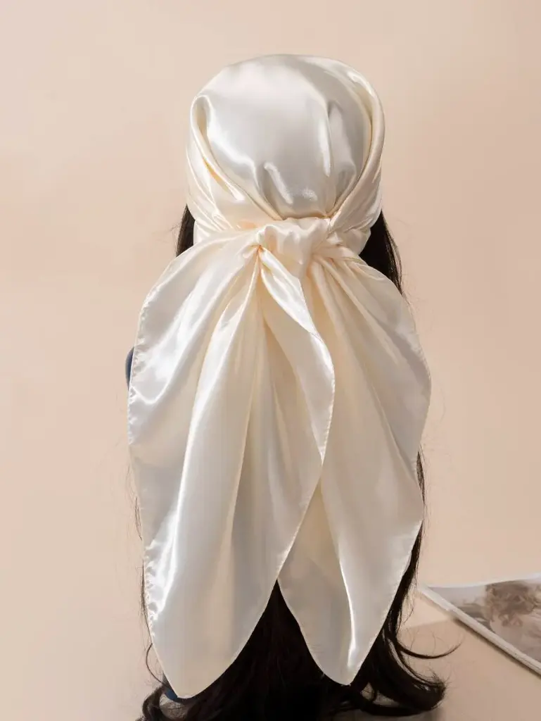 Paliacate Beige de Seda