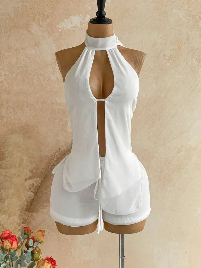 Conjunto Blanco Short