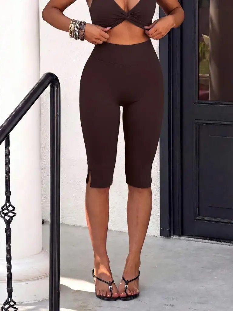 Pantalon Capri Cafe