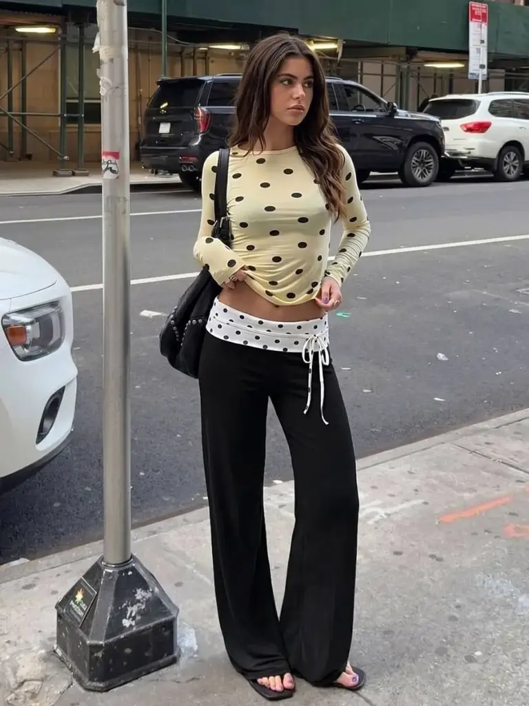Pantalon con Puntos