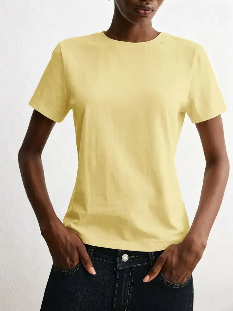 Blusa Basica Amarilla
