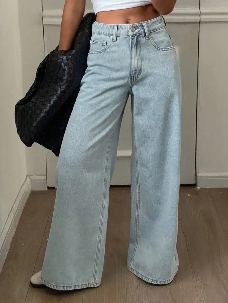 Pantalon Holgado Denim