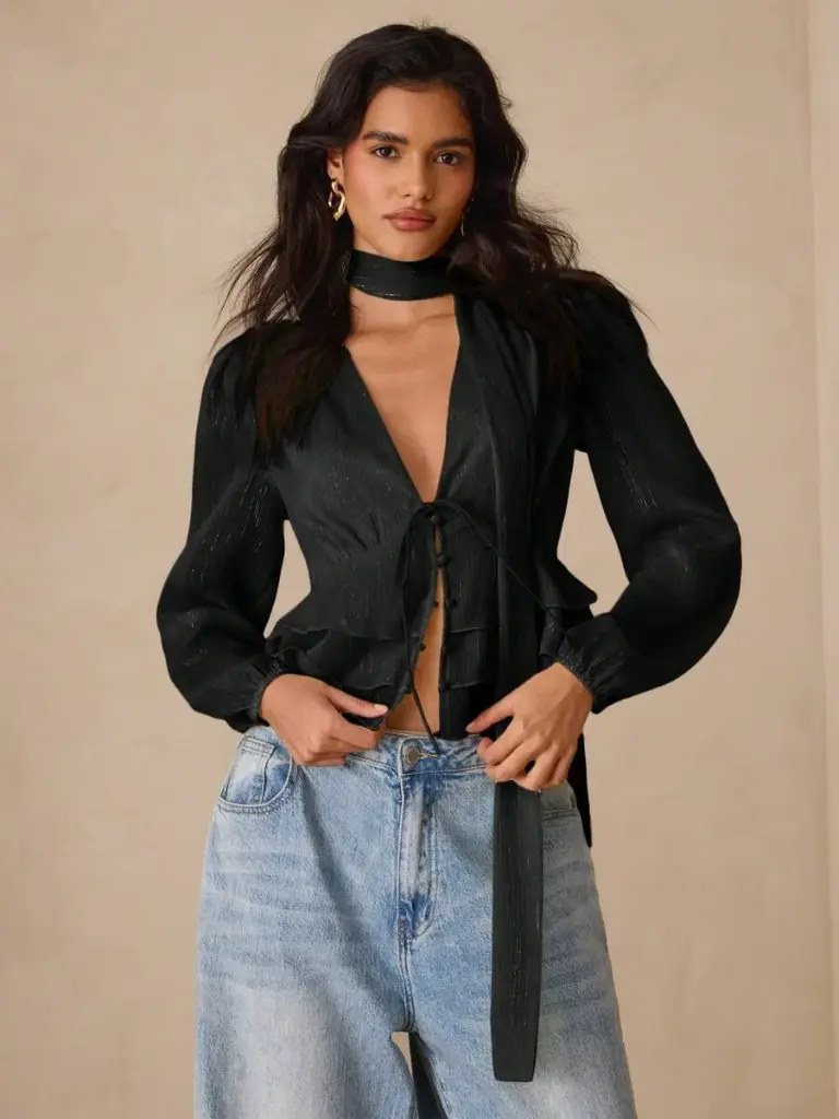 Blusa Liston Cuello