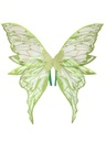 Alas de Mariposa Verdes de Cuatro Hojas