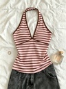 Top Halter de Rayas