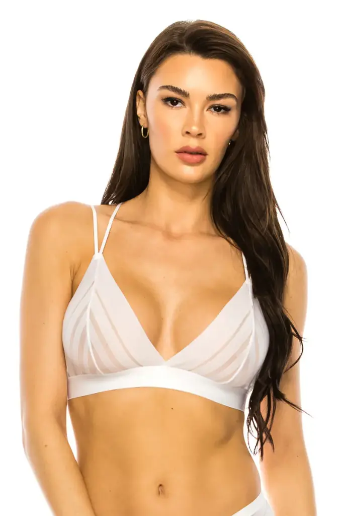 Bralette con Transparencia