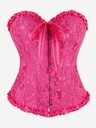 Corset Rosa Fucsia con Volantes