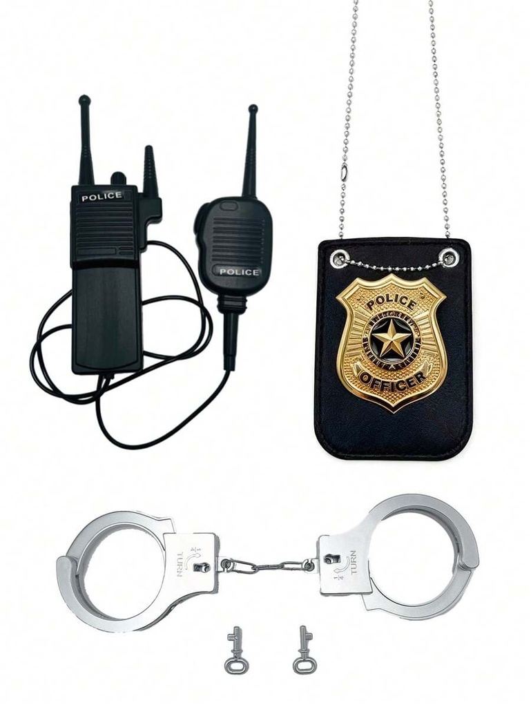 Set de Detective con Insignia y Esposas